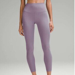 Lululemon Align Ribbed High-Rise Pant 25" Purple Ash